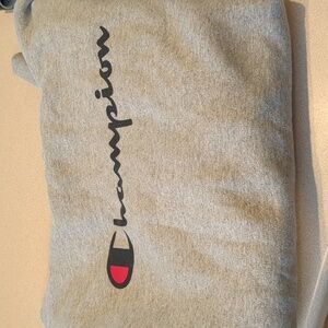 Men's gray hoodie